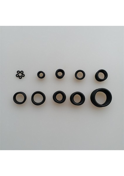 50PCS Scuba Nitrox O-Ring Kiti 10 Boyutlar 70 Duro Dalış Dişli Hortumları Tank Valfı