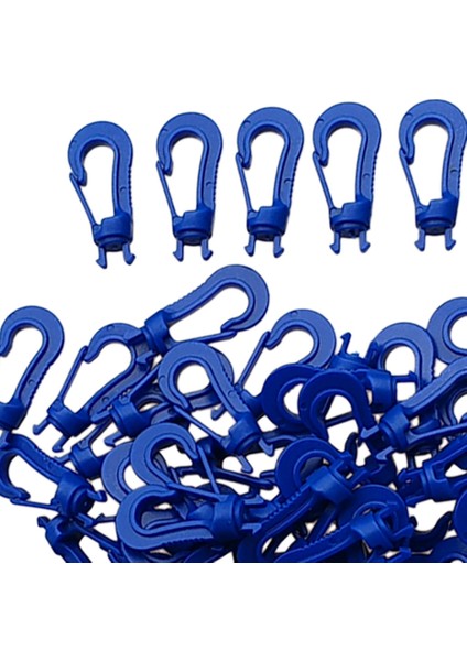 60PCS Plastik Kanca Bungee Kordon Karabiner Kancası Tüplü Dalış indirimleri