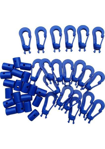 20PCS/SET Elastik Bungee Ip Şok Kablosu