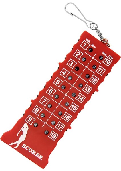 Profesyonel 15.3x5.1 CM/6.02X2.01 Golf Skoru Sayaç Strok Sayma Kartı fırsatları