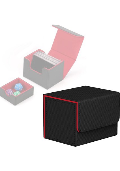 2 Adet Ticaret Kartı Güverte Kutusu Ekran Tcg Için Organizatör Tutar fırsatları