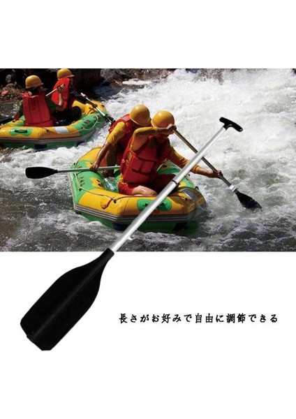 Tekne Rafting Kano Afloat Kürek Teleskopik Sap Çıkarılabilir Kayık Kürek Yeni