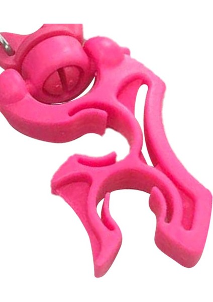 Scuba Dalış Dalış Hortum Klipsi Tutucu Regülatörü Ahtapot Tutucu Bcd Klips Kanca Pembe