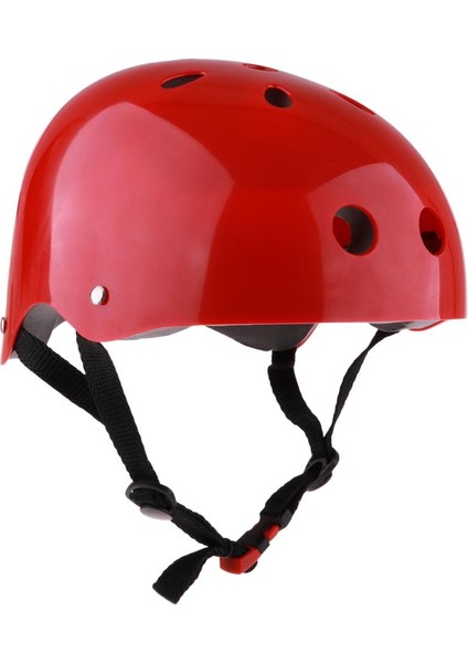 Evrensel Yetişkin Çocuklar Çocuk Su Sporları Güvenliği Kask Kayak Kano Kotu Yelken Sörf Dişli Ekipmanları - Kırmızı