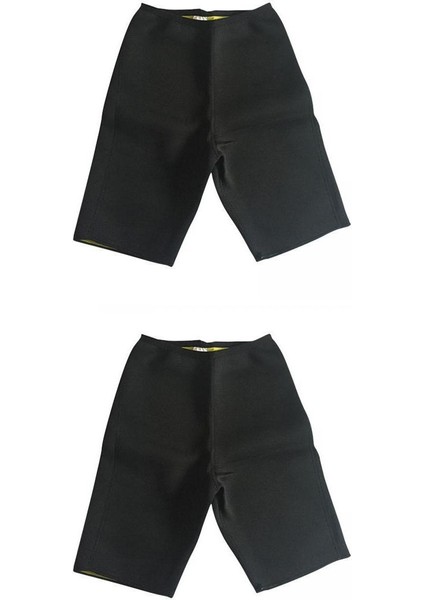 2x Wetsuit Şort Tüplü Dalış Sörf Kano Takım Elbise Şort Islak Takım Şort