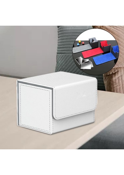 Ticaret Kartı Güverte Kutusu Depolama Tutucu Ekran 100 Kart Tcg Mtg Kartılı fiyatları