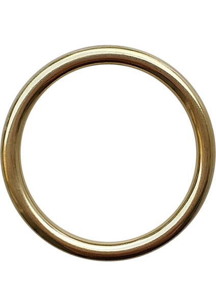 Metal Yüzük Yuvarlak Yüzük Pirinç O-Rings Ø 5.1cm Kayış Kayışları Için fırsatları