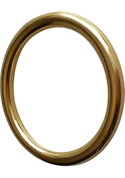 Metal Yüzük Yuvarlak Yüzük Pirinç O-Rings Ø 5.1cm Kayış Kayışları Için indirimleri
