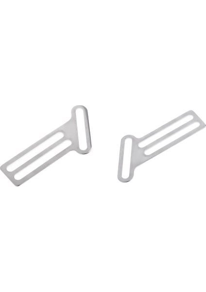 2 Adet 316 Paslanmaz Çelik Tüplü Dalış 5cm/2 "ağırlık Kemer Kaleci Tutucu