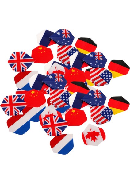 40PCS Profesyonel Dayanıklı Uçuşlar Kuyruk Ekstra Güçlü Sabit Dart(Yurt Dışından)