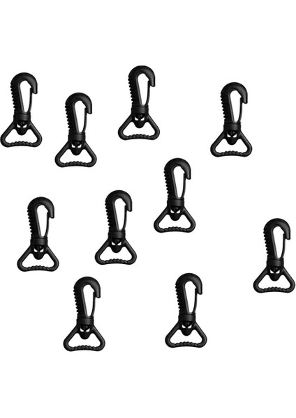 10 Hafif Dalış Paketi 25MM 1 Inç Dokuma Döner Snap Hook Değiştirme