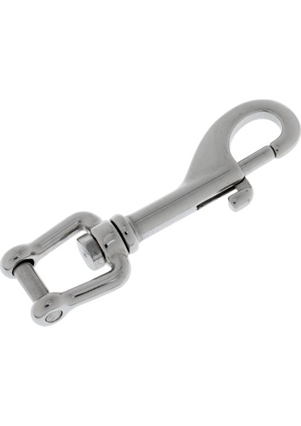 99MM Ağır Hizmet Deniz 316 Paslanmaz Çelik Döner Shackle Eye Snap Hook indirimleri