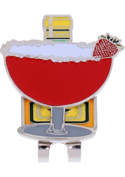 Sağlam Içme Fincanı Manyetik Şapka Klips Golf Topu Işaretçisi Klipsli Vizör fiyatları