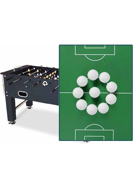 12PCS 32MM Beyaz Foosball Balls Ball Yerine