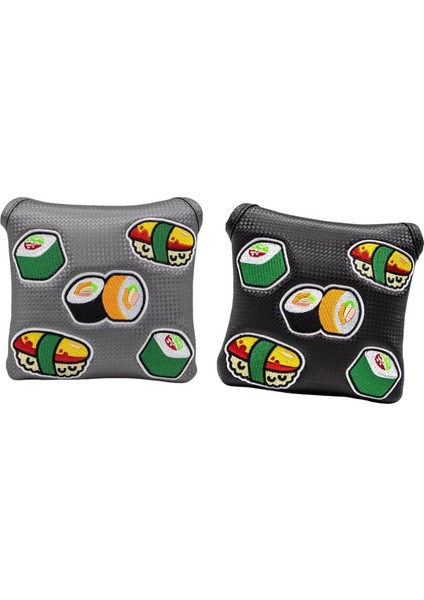 Golf Mallet Putter Kapak Kulübü Kapakları/ Erkekler Için Kalın Astar Meydanı