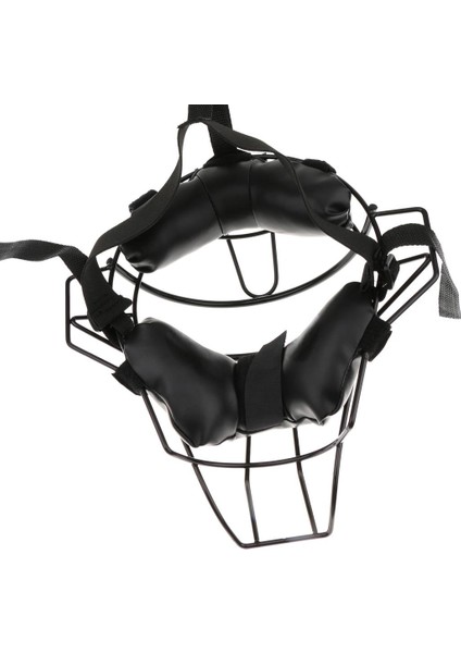 Beyzbol Voleybol Yetişkin Yakalayıcılar Koruyucu Dişli Nefes Alabilen Siyah