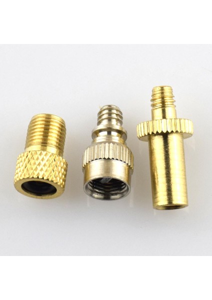 3pcs Presta Schrader - Presta Adaptör Valf Adaptörleri Iç Tüp indirimleri
