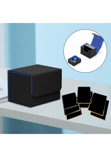 5pcs Dayanıklı Kart Güverte Kutusu Konteyneri 100 Kart Organizatör Mtg Kartı Tutuyor modelleri