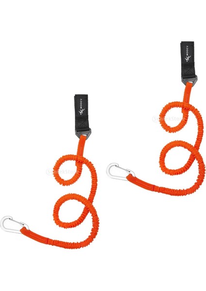 2pcs Turuncu Kayık Kürek Tasması Tasma Kordon Paketi Premium Profesyonel