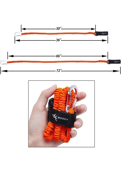 2pcs Turuncu Kayık Kürek Tasması Tasma Kordon Paketi Premium Profesyonel indirimleri