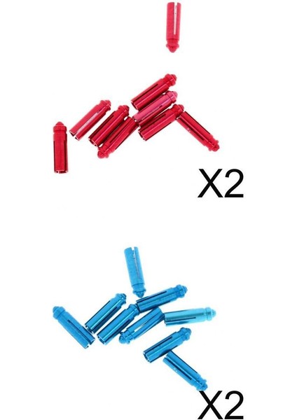 36PCS Alüminyum Alaşım Dart Tasarrufu Koruyucu Koruyucu Kapalı Oyun Accs