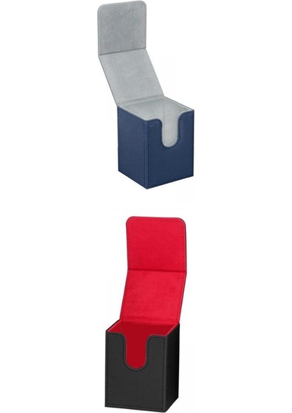 100'DEN Fazla Mtg Kartı Tutmak Için 2x Ticaret Kartı Güverte Kutusu Organizatör Depolama Sahibi