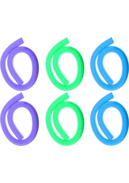 6pcs Köpük Yüzme Havuzu Erişte Yüzmek Havuz Havuzu Eğlenceli Çocuk Oyuncakları 1.5 Metre