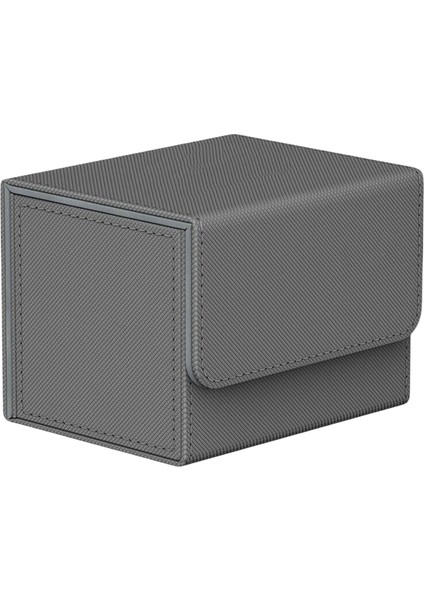 4x Dayanıklı Kart Güverte Kutusu Oyun Kartı Depolama Tcg Sahibi Koleksiyon Organizatörü Siyah + Mavi fiyatları