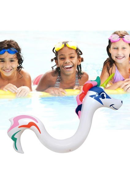 2x Karikatür Şişirilebilir Yüzen Erişte Şamandıra Plajı modelleri