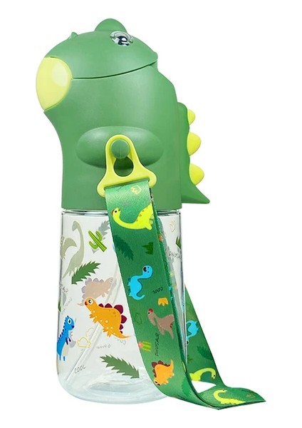 Unisex Dinozor Şekilli Su Şişesi (Yurt Dışından)