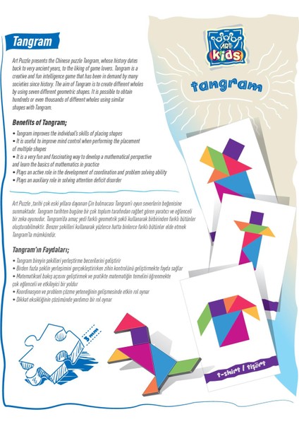 Art Puzzle Art Kids Tangram