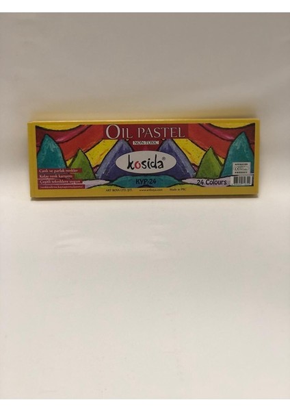Yağlı Pastel Boya 24 Renk (Kyp-24)
