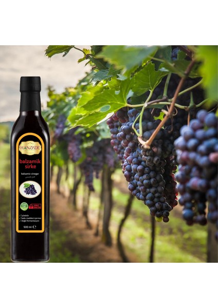 Balzamik Sirke Doğal Fermantasyon İçilebilir Katkısız Cam Şişe 3 x 500 ml modelleri