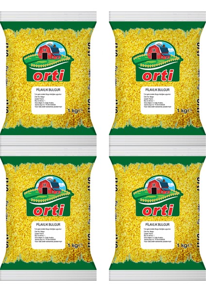 Pilavlık Bulgur 4 x 1 kg