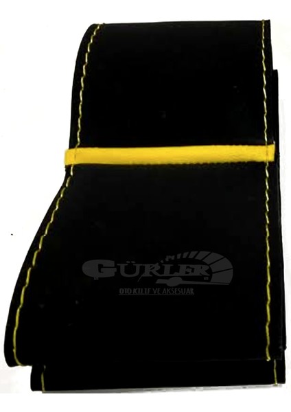 Opel Vectra C Kasa Uyumlu Alkantara Dikmeli Direksiyon Kılıfı Sarı Yüzüklü modelleri