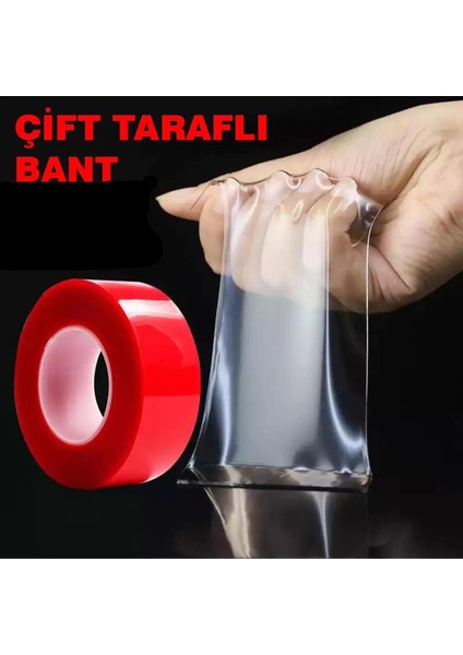 Çift Taraflı Vhb Akrilik Silikon Bant 18MM x 2 Metre fiyatları