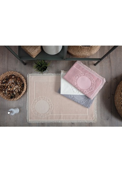 Püskül Dantelli Ayak Havlusu 50 x 70 cm 2'li fiyatları