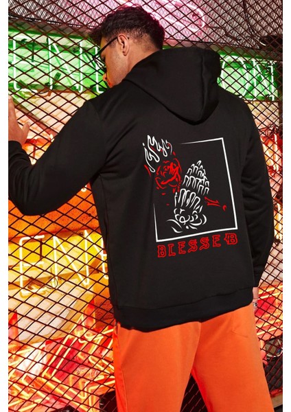 Blesseb Baskılı Sweatshirt