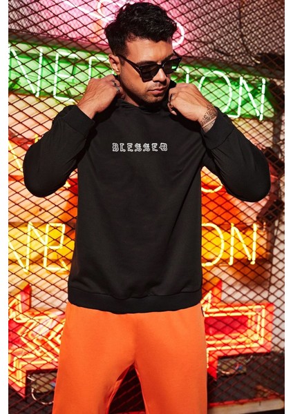 Blesseb Baskılı Sweatshirt