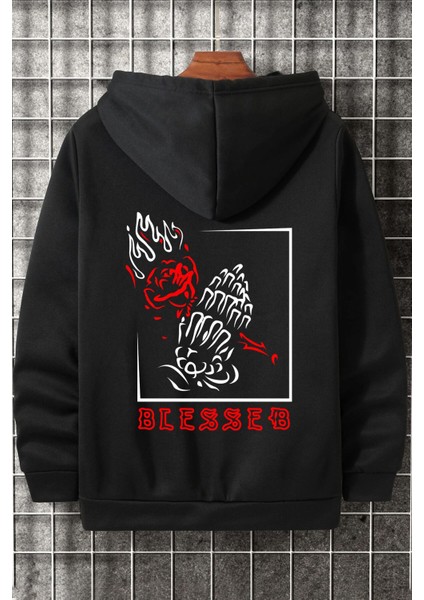 Blesseb Baskılı Sweatshirt