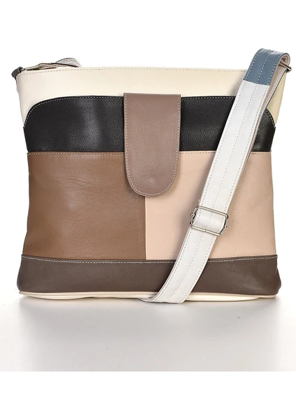 Deri Crossbody Postacı Çanta