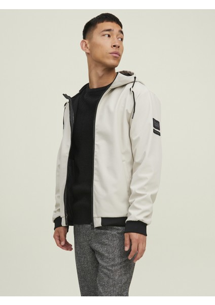 Jcoclassıc Waffle Jacket Noos Beyaz Erkek Mont 12215818-Moonb