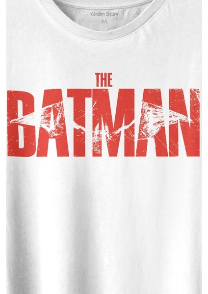 Batman Robin Joker Gothem Logo Marvel Dc Film Movie Baskılı Tişört T-Shirt Beyaz