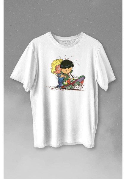 Cedric Chen Cauvin Skate Baskılı Tişört T-Shirt