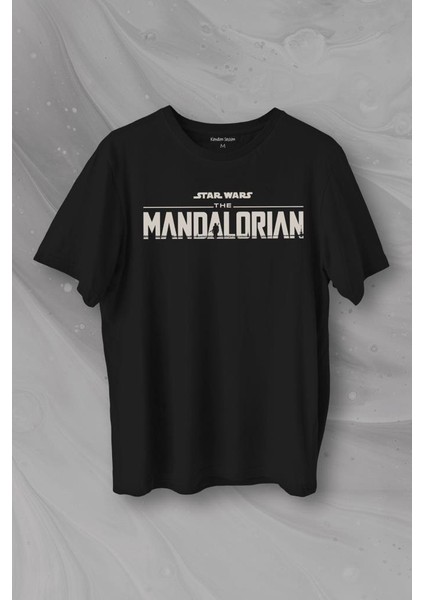 The Mandalorian Bebek Yoda Cep Tasarımı Star Wars Baskılı Tişört T-Shirt
