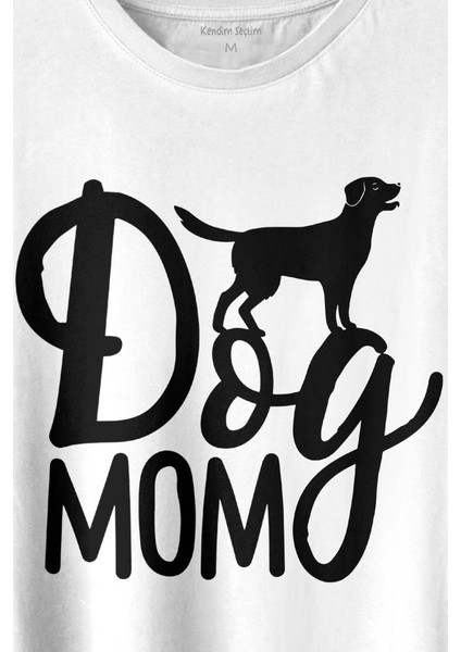 Mother Of Dog Mom Köpek Annesi Hayvansever Veteriner Mommy Baskılı Tişört T-Shirt Beyaz fiyatları