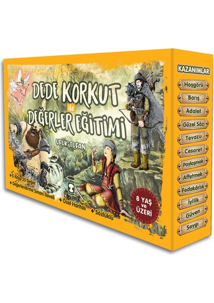 Dede Korkut Ile Değerler Eğitimi Set (5 Kitap)