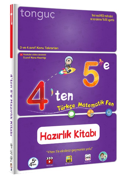 4. Sınıfdan 5 e Hazırlık Kitabı