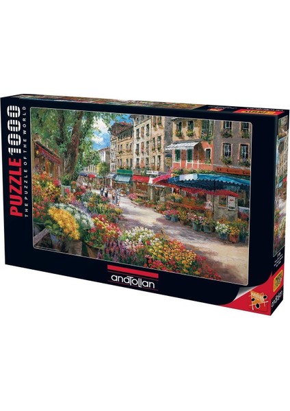 3106 Anatolian Paris Çiçek Pazarı 1000 Parça Puzzle