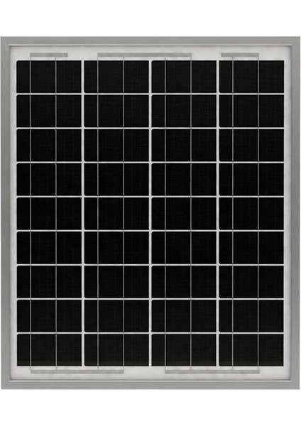 25 Watt 12V Monokristal Güneş Paneli Lexron